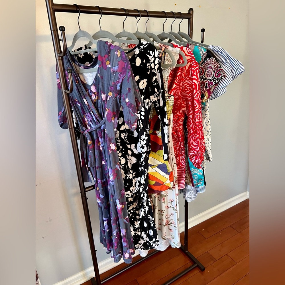 Maternity bundle dresses and tops